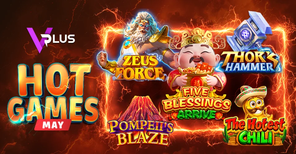 Mrlucky88 Banner Hot games for May!